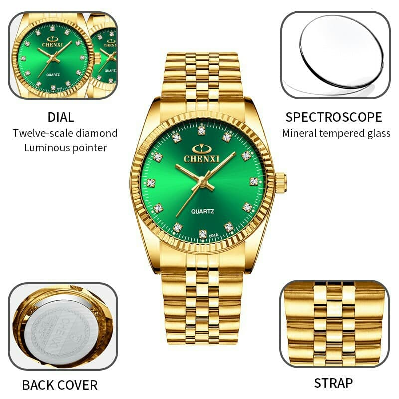 Chenxi  lady Women's Gold steel watch ⭐⭐⭐⭐⭐