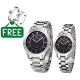 Ticarto Black Couple plus Free Couple Ring.