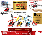 HELICOPTER RECHARGEABLE WITH REMOTE CONTROL