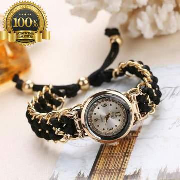 Women Knitting Rope Chain Winding Analog  Wrist Watch BUY 1 TAKE 1   ⭐⭐⭐⭐⭐