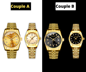 COUPLE LUXXE DIAMOND WATCH