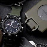 SMAEL Brand Sport Watch Men's Fashion Analog Quartz LED Digital Electronic Watch Men Multifunctional Waterproof Military Watches